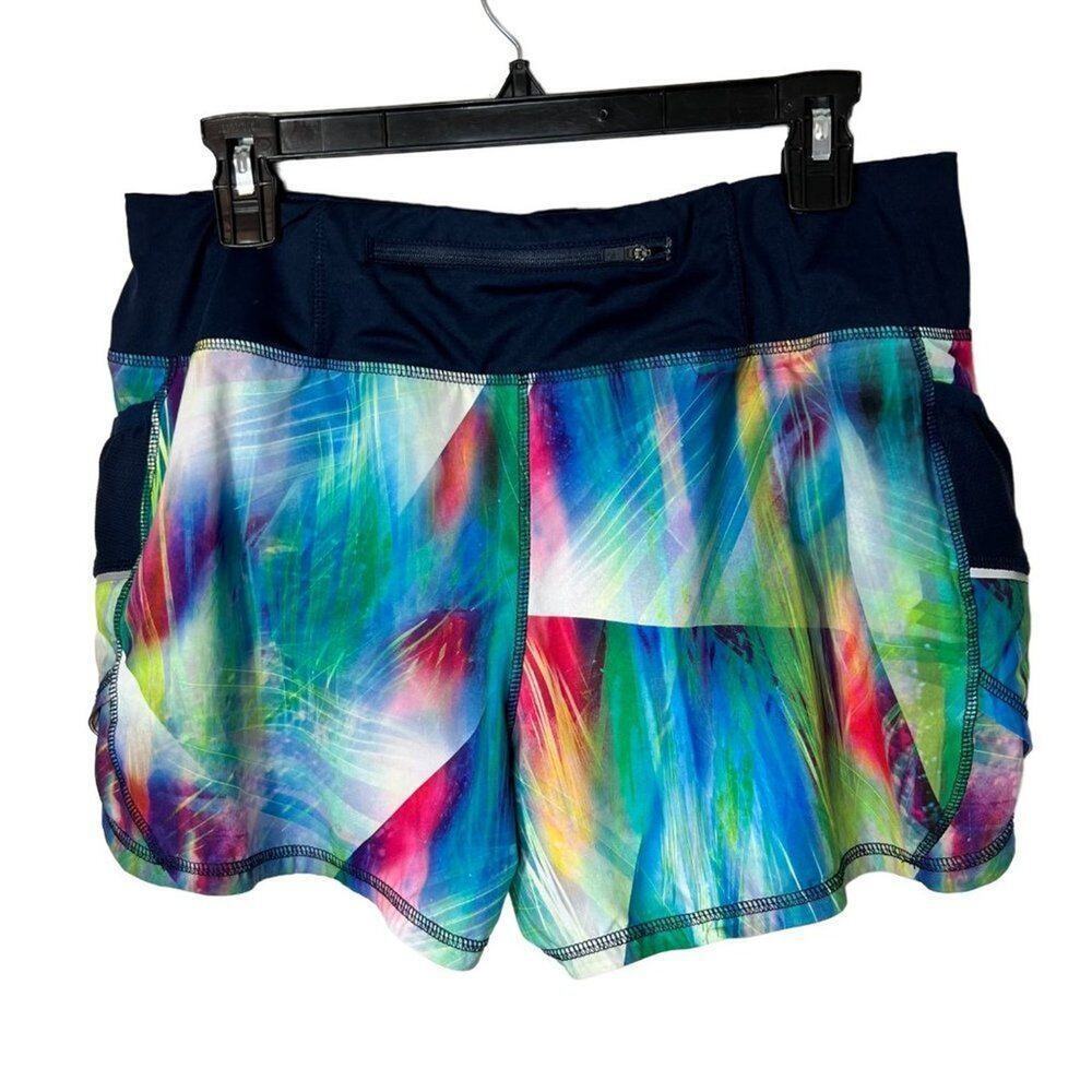 Athleta Tropea Multicolor Shorts with Liner Size Medium - Picture 3 of 6
